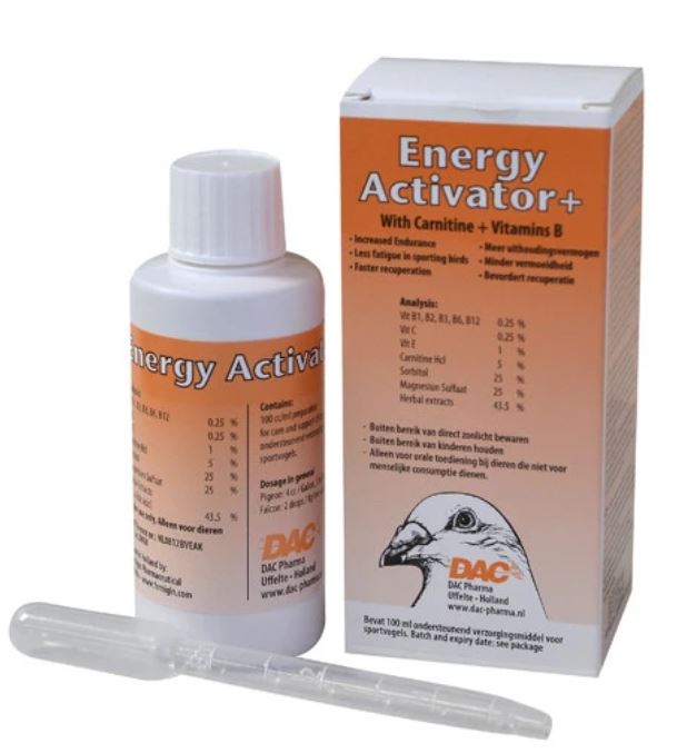 Dac Energy Activator 100 ml Pigeon Poultry Birds - The Poultry coop