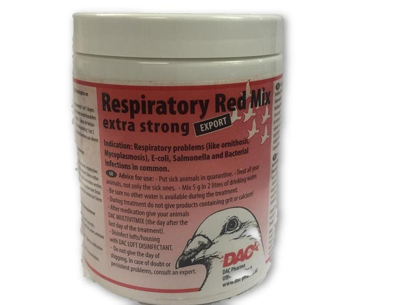 Dac Respiratory Red Mix 100 gr EXTRA STRONG Pigeons Poultry Birds - The Poultry coop