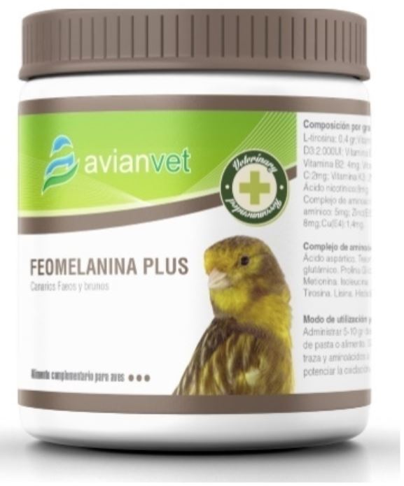 Avianvet Feomelanine Plus 250gr For Canary Canaries & Cage Birds | The Poultry Coop