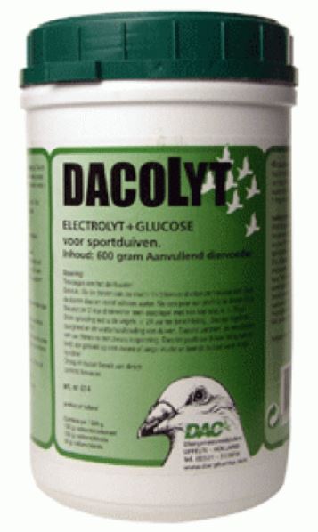 Dac Dacolyt 600gr Electrolytes for Racing Pigeons Birds & Poultry - The Poultry coop