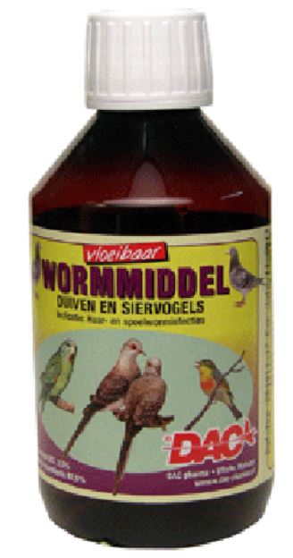 Dac Liquid Wormer 200 ml for Racing Pigeon & Birds & Poultry - The Poultry coop