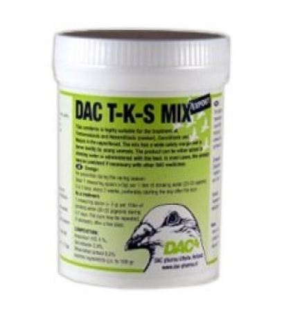 Dac T-K-S Mix 100gr 3 in 1 For Racing Pigeons Birds & Poultry  | The Poultry Coop