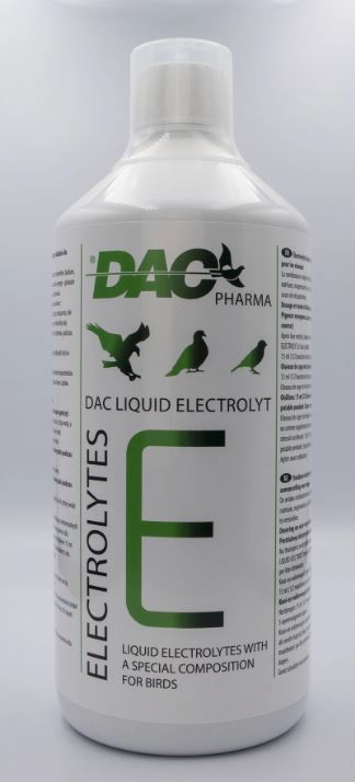 Dac Electrolyt 1 Litre Electrolytes & Minerals Pigeons Birds Poultry - The Poultry coop