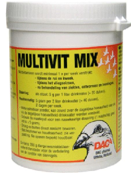 Dac Multivit Mix 200gr Multivitamin Mixture Pigeons Poultry Birds - The Poultry coop