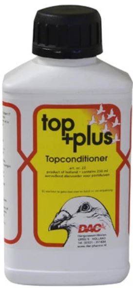 Dac Top + Plus 250 ml Energetic & Conditioner For Racing Pigeon Poultry Birds - The Poultry coop