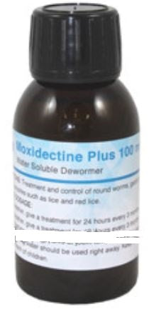 Moxidectine Plus 100ml For Birds & Racing Pigeons - The Poultry coop
